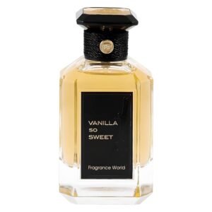 Fragrance World Vanilla So Sweet Eau De Parfum 100ml