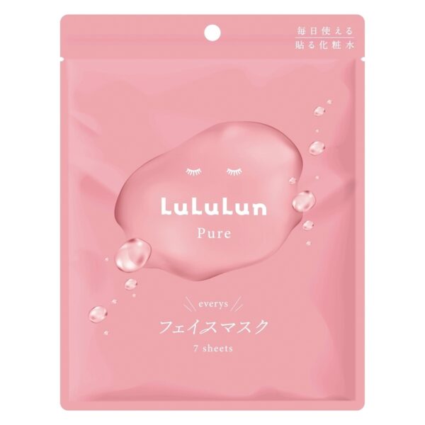 LuLuLun Pure Everys Sheet Mask 7pcs