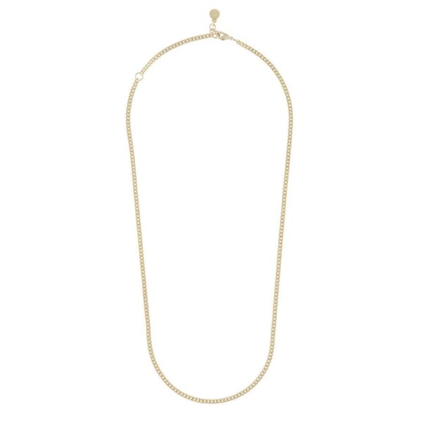 Snö Of Sweden Casual Kim Small Necklace Plain Gold 50cm