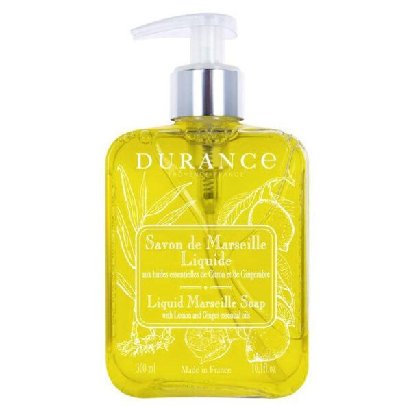 Durance Marseille Liquid Soap Lemon Ginger 300ml