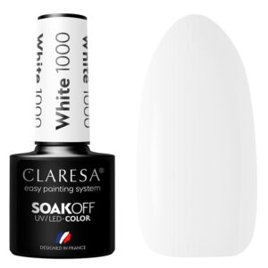 Claresa Nail Polish Hybrid Soak Off White1000 5ml