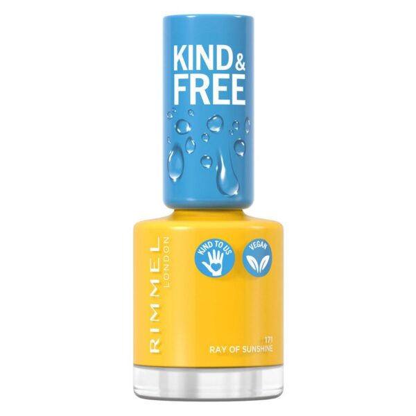 Rimmel London Kind & Free Clean Cosmetics Nail Polish 171 Ray of