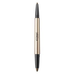 Iconic London Eyeliner Duo Smokey Eye Chocolate Brown 1