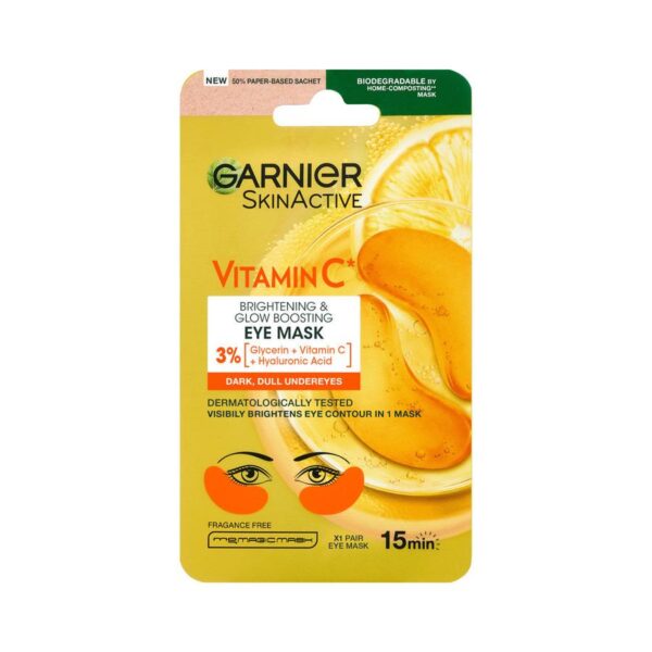 Garnier SkinActive Vitamin C Brightening & Glow Boosting Eye Mask