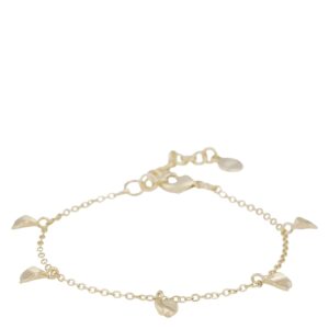 SNÖ Of Sweden Hilma Charm Bracelet Plain Gold Onesize