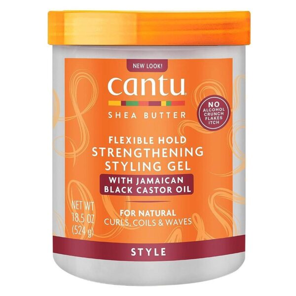 Cantu Shea Butter Flexible Hold Strengthening Styling Gel 524g