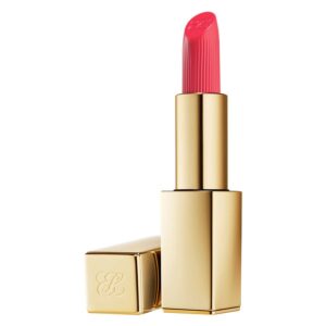 Estée Lauder Pure Color Lipstick Creme Defiant Coral 3