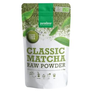 Purasana Classic Matcha Raw Powder Organic 75g