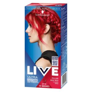 Schwarzkopf Live Ultra Bright #92 Pillar Box Red