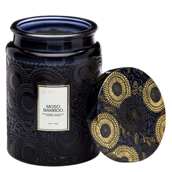 Voluspa Large Glass Jar Candle Moso Bamboo 455g