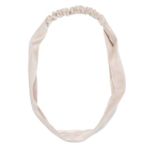 DARK Velvet Headband Sand