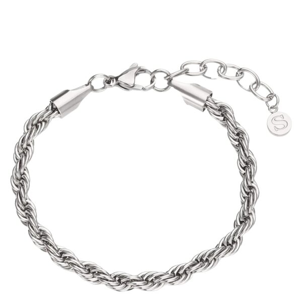 Sistie2ND Rope Bracelet Steel 17cm