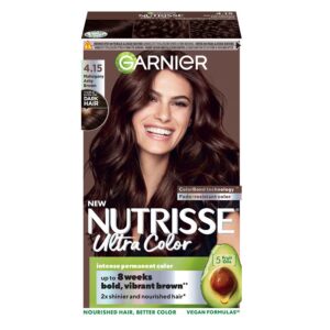 Garnier Nutrisse Ultra Color 4.15 Mahogany Ashy Brown