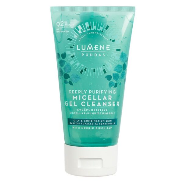 Lumene PUHDAS Deeply Purifying Micellar Gel Cleanser 150ml