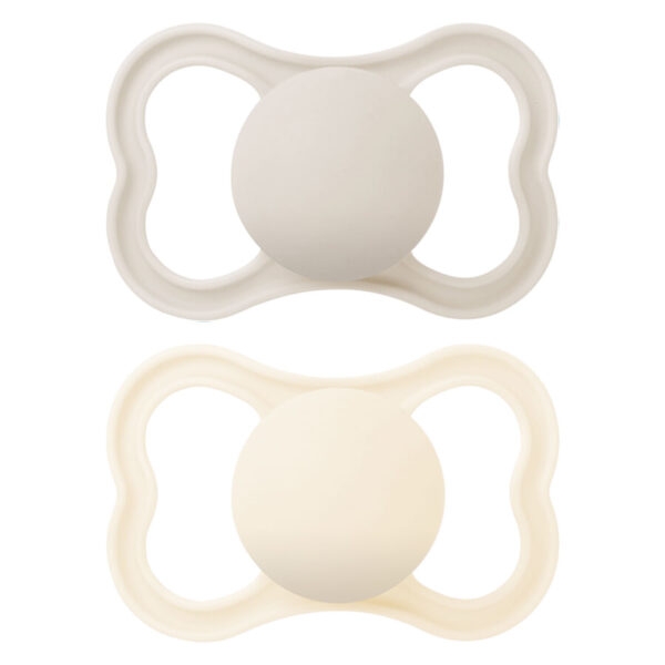 MAM Air Silicone 6-16m Neutral 2pcs