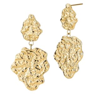 Sistie2ND Sophia Earstuds Gold Plated 28mm