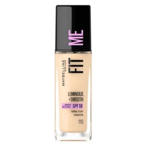 Maybelline New York Fit Me Liquid Foundation Porcelain 110 30ml