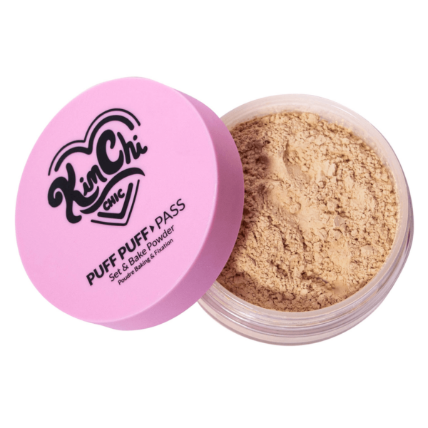 KimChi Chic Puff Puff Pass Loose Setting Powder Peachy 24g