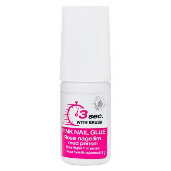 Depend Nail Glue 3 Sec. Rosa Neglelim With Brush 3g