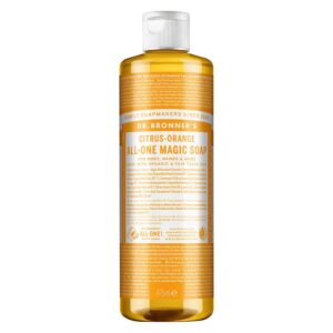 Dr. Bronner 18-In-1 Citrus Orange Pure Castile Liquid Soap 475ml