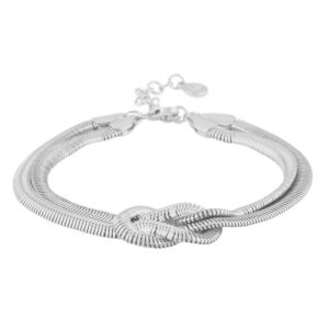 Snö Of Sweden Dakota Bracelet Plain Silver