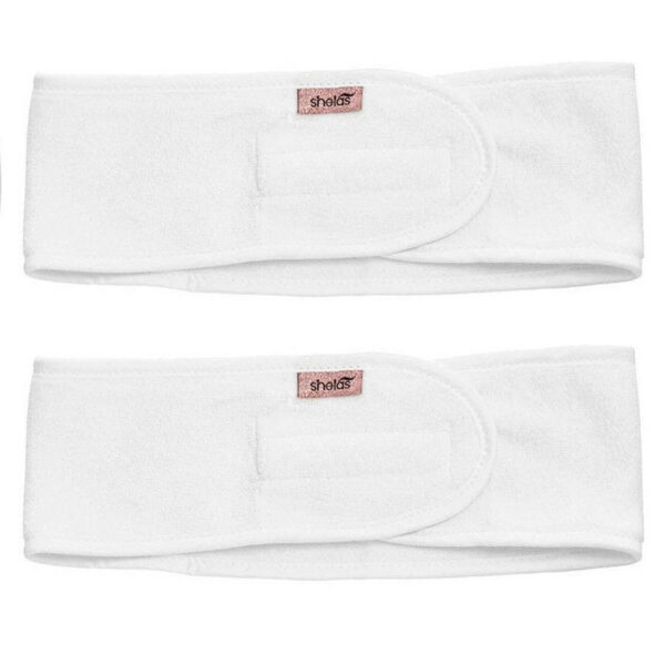 Shelas Headband White 2pcs