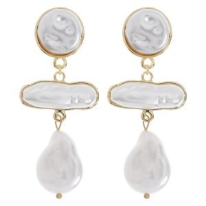 Timi Of Sweden Rivers Statement Faux Pearl Earrings