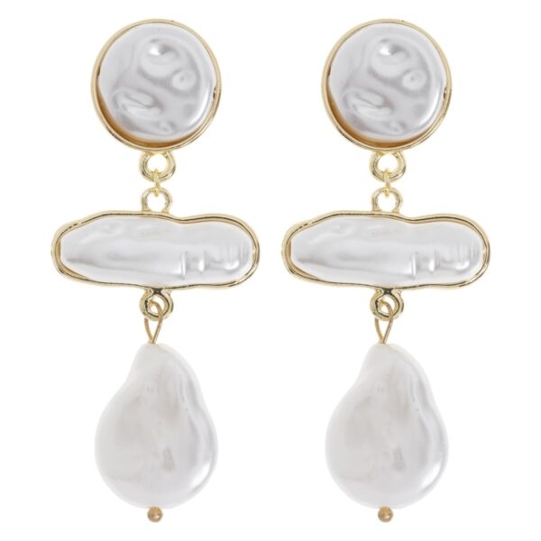 Timi Of Sweden Rivers Statement Faux Pearl Earrings