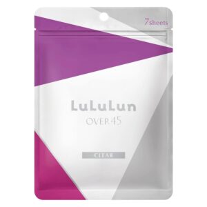 LuLuLun Over 45 Clear Sheet Mask 7pcs