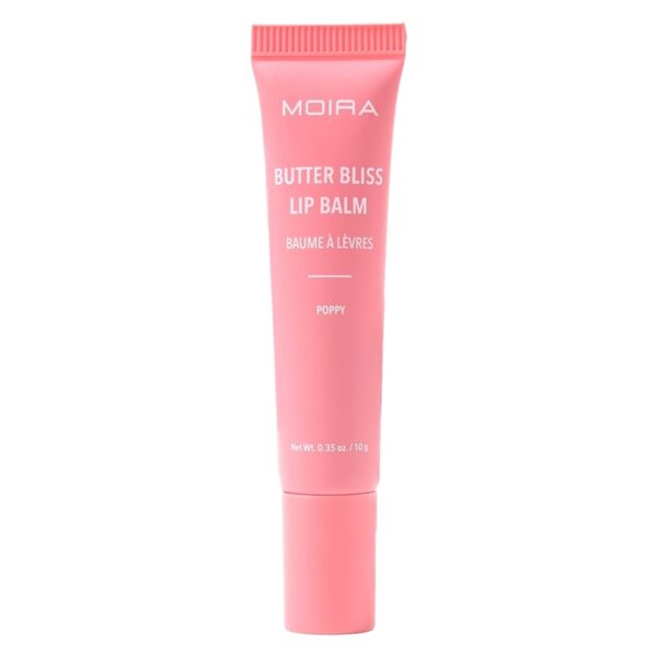 Moira Butter Bliss Lip Balm 002 Poppy 10ml