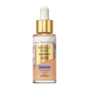 Max Factor Miracle Pure Skin Reset 2 In 1 Serum Foundation Fair T