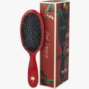 Hair Brush Medium Red Poppy