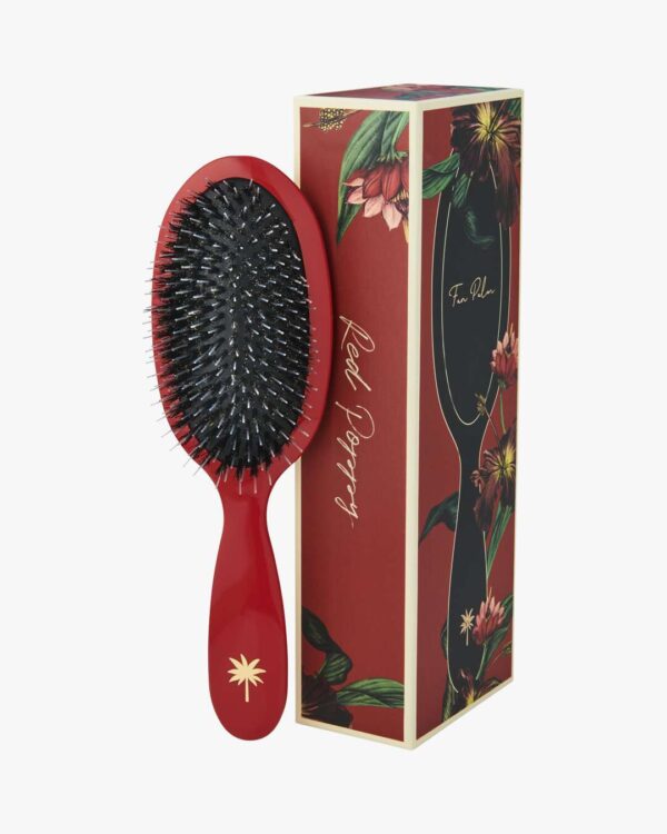 Hair Brush Medium Red Poppy