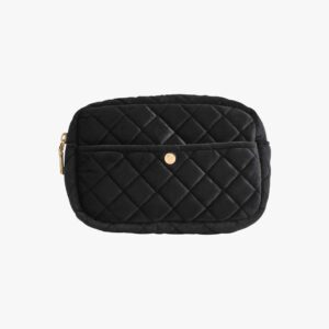 Velvet Beauty Bag Medium Black