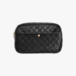 Velvet Beauty Bag Large Black