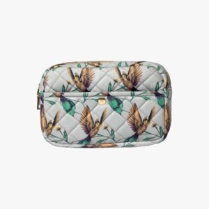 Beauty Bag Large Natural Hummingbird