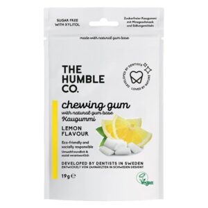 The Humble Co Humble Natural Chewing Gum Lemon 10pcs