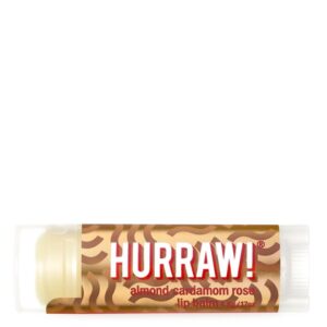 Hurraw! Almond Cardamom Rose Lip Balm 4