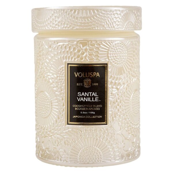 Voluspa Mini Glass Jar Santal Vanille 156g