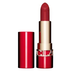 Clarins Joli Rouge Velvet 754V Deep Red 3