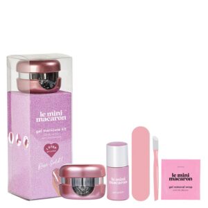 Le Mini Macaron Manicure Kit Rose Gold