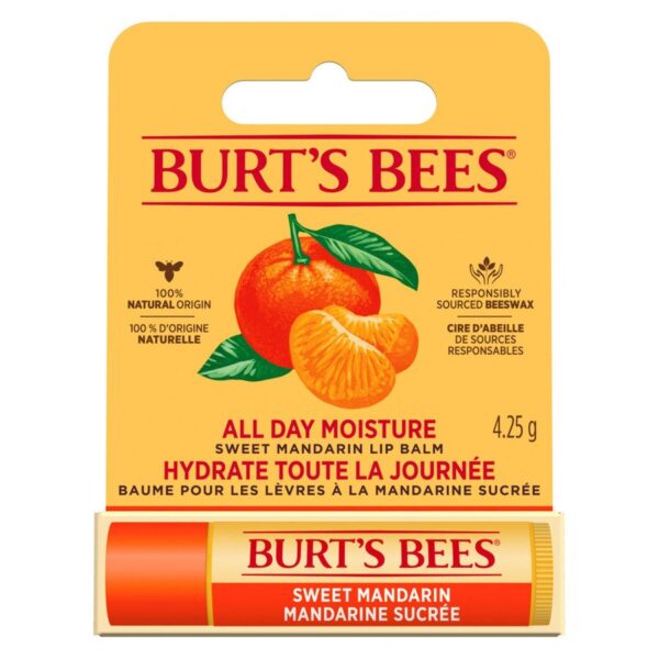 Burt&apos;s Bees Lip Balm Sweet Mandarin Blister 4