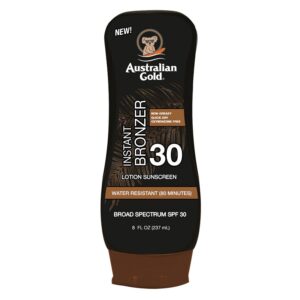 Australian Gold Instant Bronzer Lotion with Bronzer SPF30 237ml