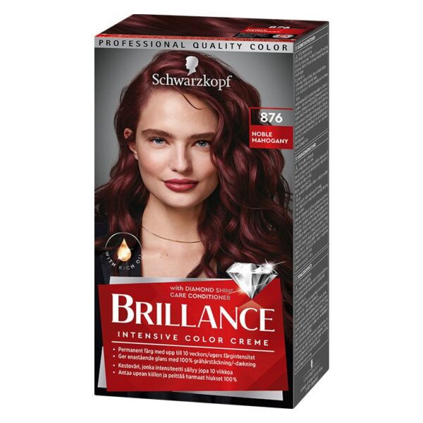 Schwarzkopf Brillance Intensive Color Creme 876 Noble Mahogany