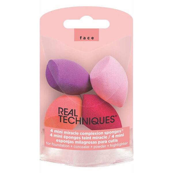 Real Techniques 4 Mini Miracle Complexion Sponges