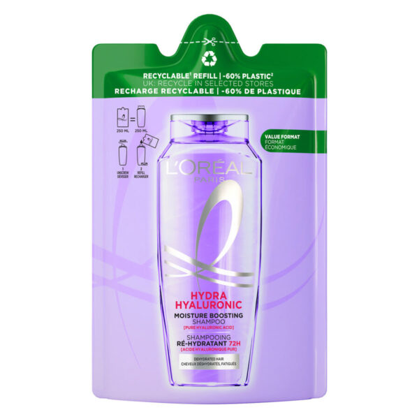 L&apos;Oréal Paris Elvital Hyaluron Plump Shampoo Refill 250ml