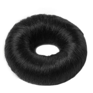 Hair Accessories Synthetic Hair Bun Large Black 1pcs