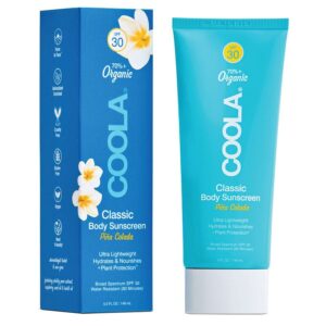 COOLA Classic Body Organic Lotion SPF30 Pina Colada 148ml