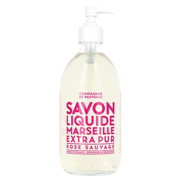 Compagnie De Provence Liquid Marseille Soap Wild Rose 495ml