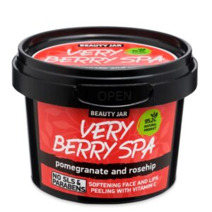 Beauty Jar Very Berry Spa Softening Face and Lip Peeling 120g